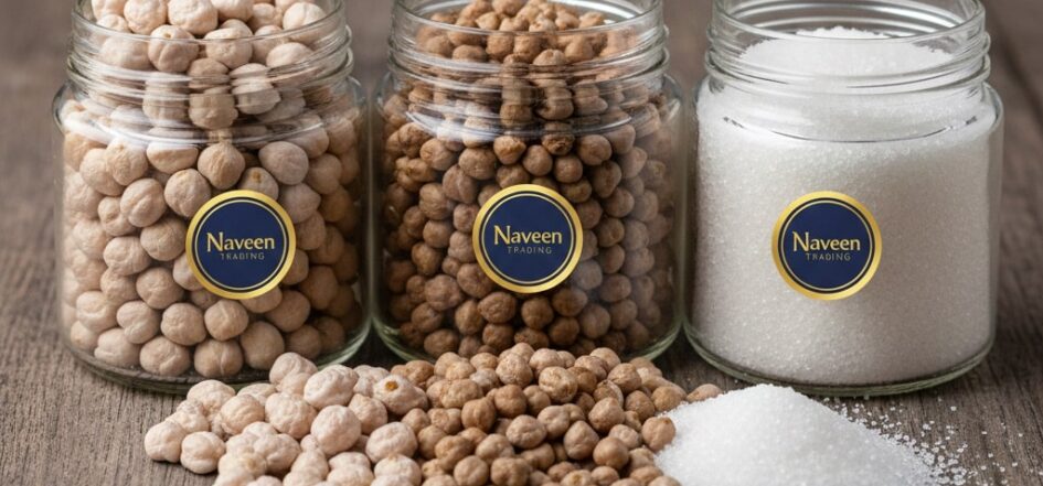 Chickpeas Kabuli and local with refined sugar – wholesale agro products by Naveen Trading in Bangladesh